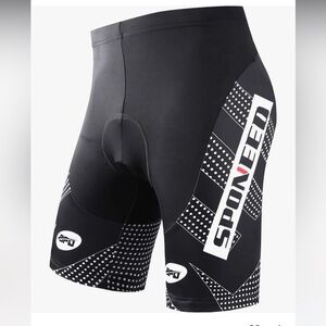 sponeed Men's Cycling Shorts Padded Bicycle Riding Bike Biking Cycle Wear